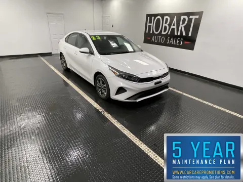 White 2023 Kia Forte for sale in Hobart, IN