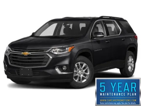 Black 2019 Chevrolet Traverse LT Cloth for sale in Hobart, IN