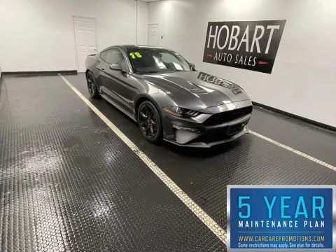 Gray 2018 Ford Mustang for sale in Hobart, IN
