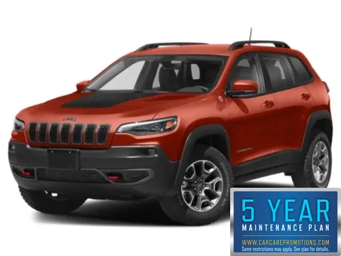 Orange 2021 Jeep Cherokee Trailhawk for sale in Hobart, IN
