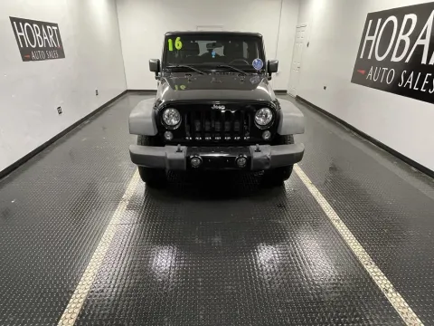 Photos of 2016 Jeep Wrangler Unlimited Sport for sale in Hobart, IN at Hobart Auto Sales