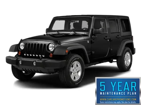 Black 2016 Jeep Wrangler Unlimited Sport for sale in Hobart, IN