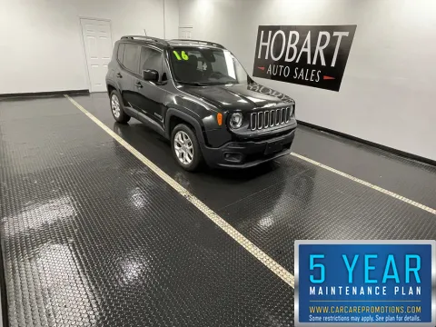 Black 2016 Jeep Renegade Latitude for sale in Hobart, IN