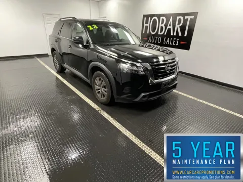Black 2023 Nissan Pathfinder SV for sale in Hobart, IN