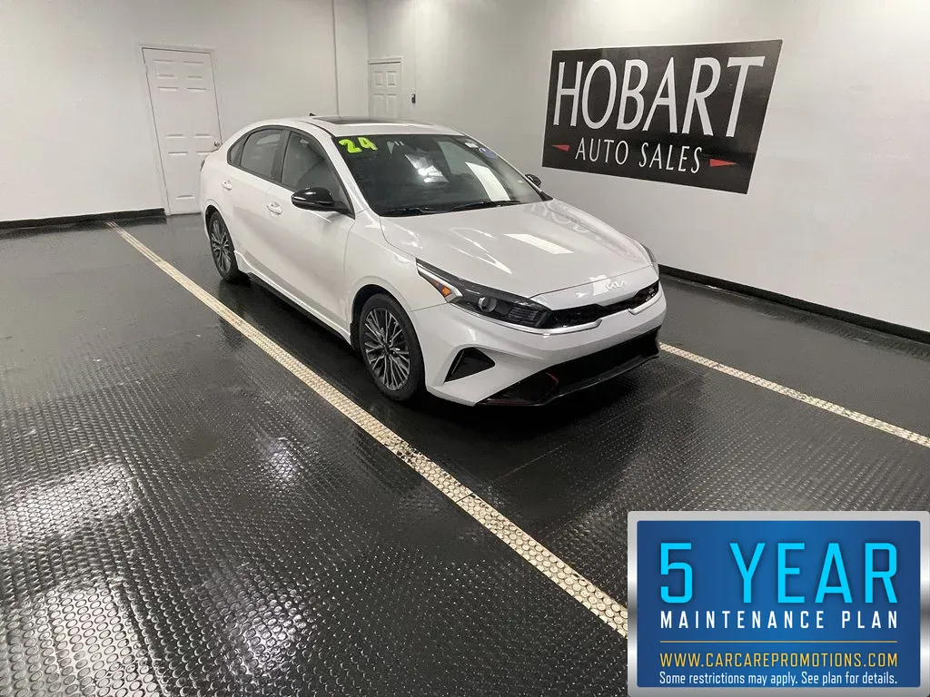 White 2023 Kia Forte GT-Line for sale in Hobart, IN