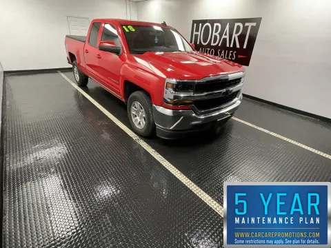 Red 2018 Chevrolet Silverado 1500 LT for sale in Hobart, IN
