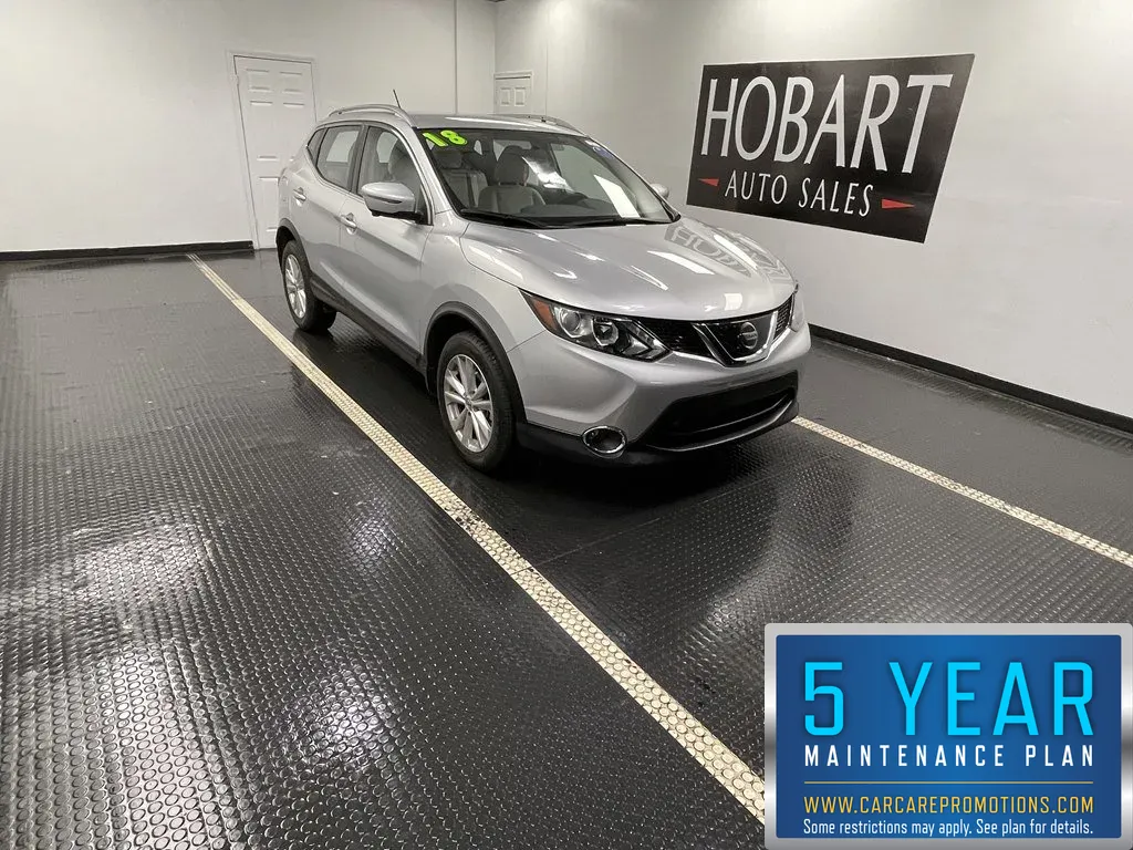 Silver 2018 Nissan Rogue Sport SV for sale in Hobart, IN
