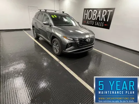 Gray 2022 Hyundai Tucson Hybrid Blue for sale in Hobart, IN