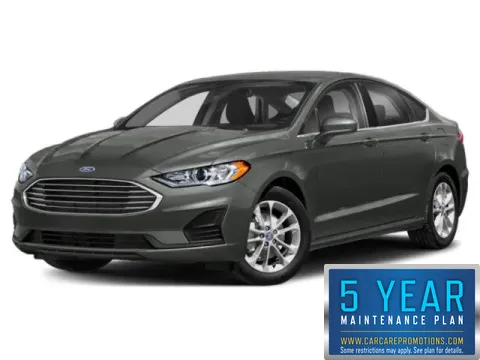 White 2019 Ford Fusion SE for sale in Hobart, IN