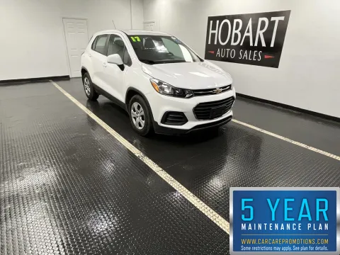White 2017 Chevrolet Trax LS for sale in Hobart, IN