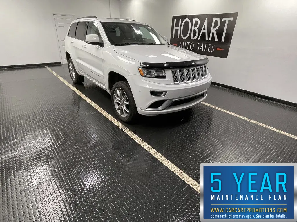 White 2016 Jeep Grand Cherokee Summit for sale in Hobart, IN