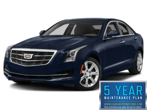 Blue 2015 Cadillac ATS Sedan Luxury AWD for sale in Hobart, IN