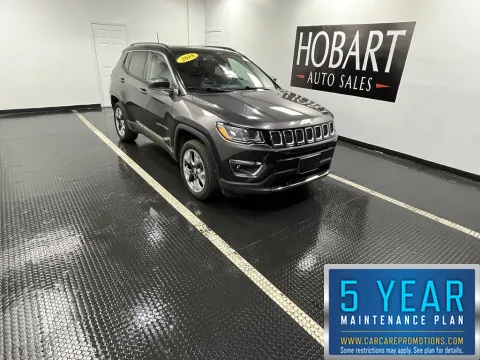 Gray 2018 Jeep Compass Limited for sale in Hobart, IN