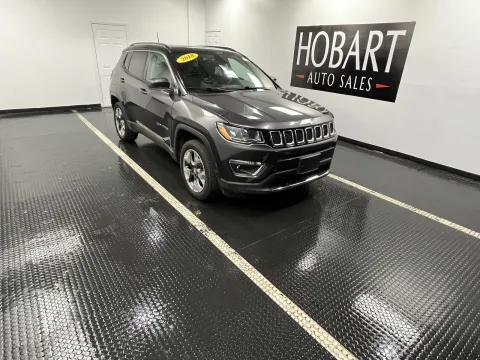 Gray 2018 Jeep Compass Limited for sale in Hobart, IN