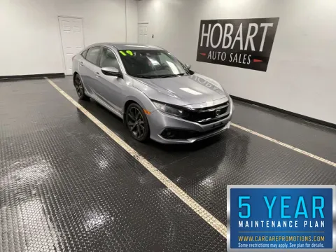 Silver 2019 Honda Civic Sedan Sport for sale in Hobart, IN