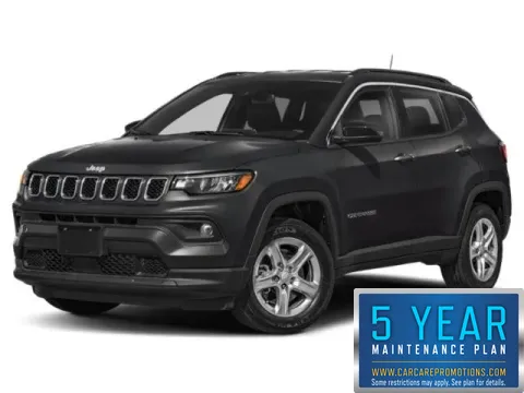Black 2024 Jeep Compass Latitude for sale in Hobart, IN