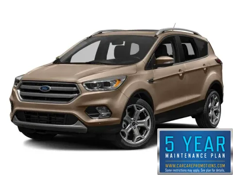 Black 2018 Ford Escape Titanium for sale in Hobart, IN