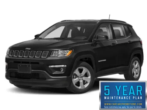 Black 2018 Jeep Compass Latitude for sale in Hobart, IN