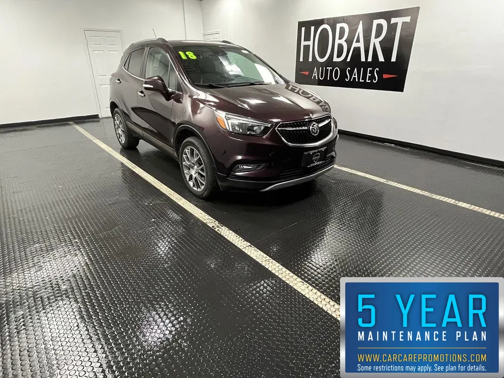 Black 2018 Buick Encore Sport Touring for sale in Hobart, IN