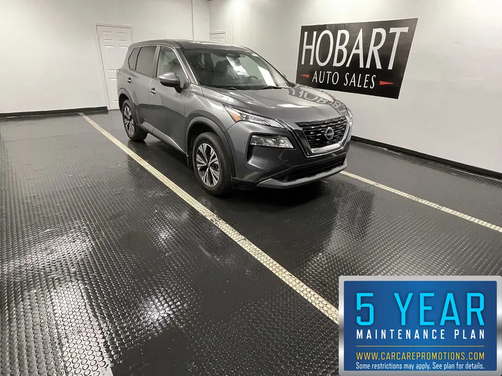 Silver 2023 Nissan Rogue SV for sale in Hobart, IN