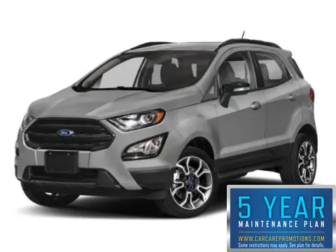 White 2021 Ford EcoSport SES for sale in Hobart, IN