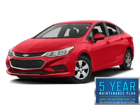 Red 2017 Chevrolet Cruze LS for sale in Hobart, IN