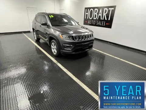 Gray 2018 Jeep Compass Latitude for sale in Hobart, IN