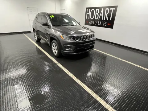 Gray 2018 Jeep Compass Latitude for sale in Hobart, IN