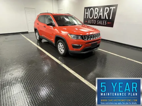 Orange 2020 Jeep Compass Sport for sale in Hobart, IN