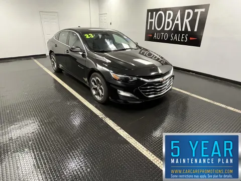 Black 2023 Chevrolet Malibu LT for sale in Hobart, IN