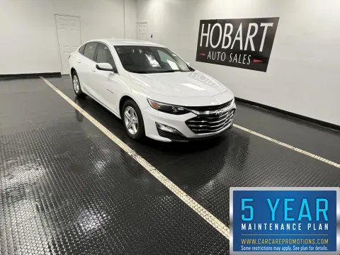 White 2023 Chevrolet Malibu LT for sale in Hobart, IN