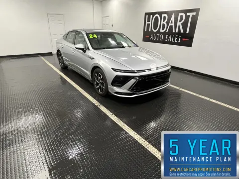 Silver 2024 Hyundai Sonata SEL for sale in Hobart, IN
