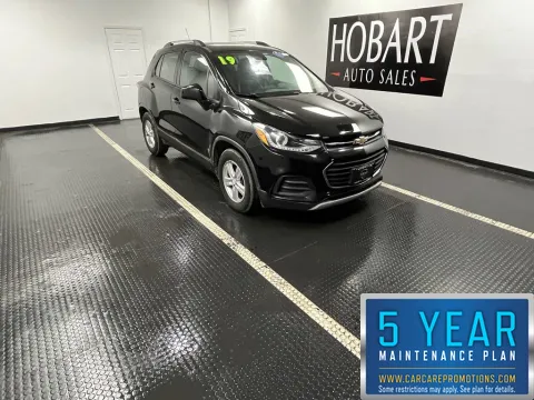 Black 2019 Chevrolet Trax LT for sale in Hobart, IN