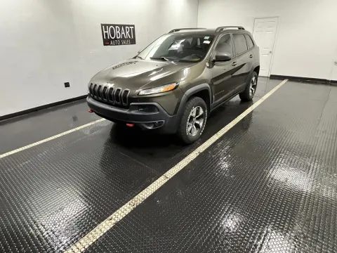 Another view of 2015 Jeep Cherokee Trailhawk for sale in Hobart, IN at Hobart Auto Sales