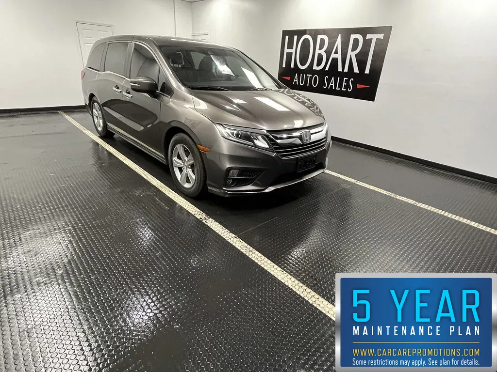 Gray 2018 Honda Odyssey EX-L for sale in Hobart, IN