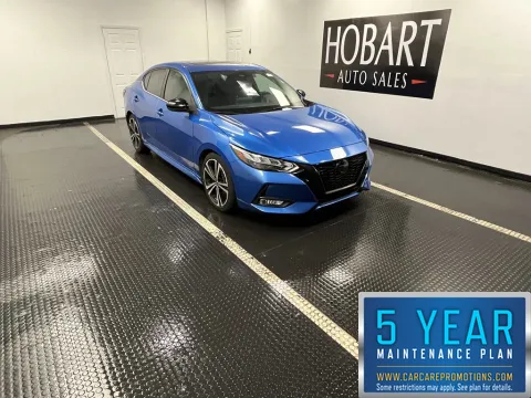 Blue 2020 Nissan Sentra SR for sale in Hobart, IN