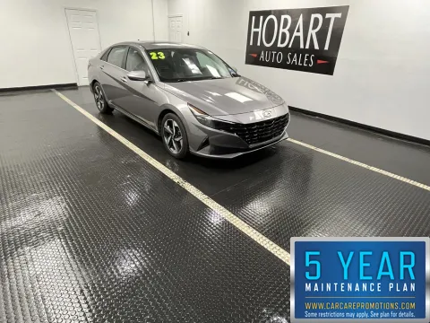 Gray 2023 Hyundai Elantra Limited for sale in Hobart, IN