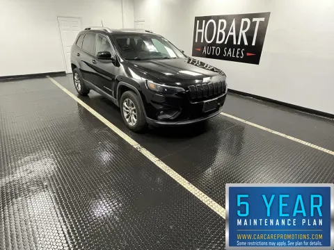 Black 2020 Jeep Cherokee Latitude Plus for sale in Hobart, IN