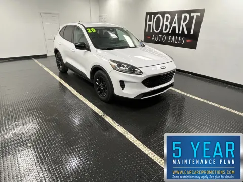 White 2020 Ford Escape SE Sport Hybrid for sale in Hobart, IN