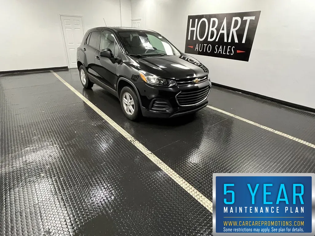 Black 2020 Chevrolet Trax LS for sale in Hobart, IN