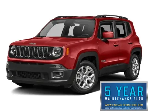 Red 2017 Jeep Renegade Latitude for sale in Hobart, IN