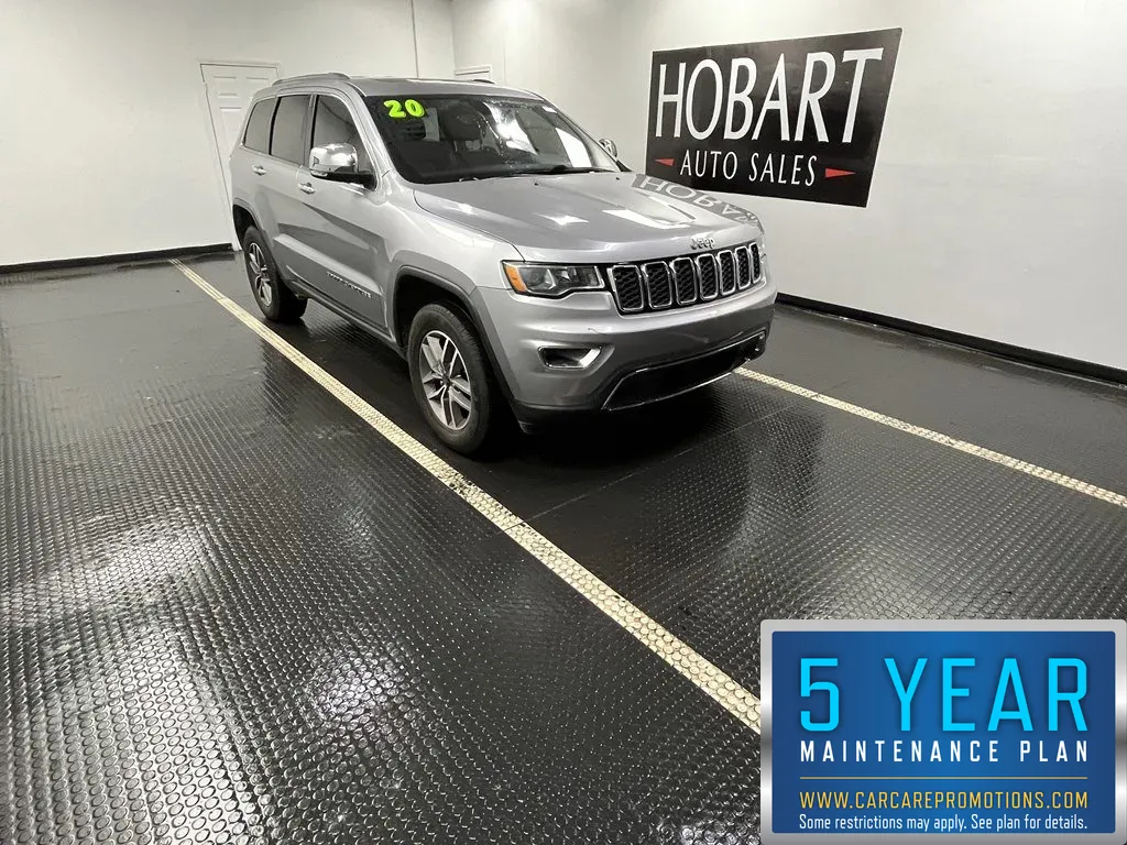 Silver 2020 Jeep Grand Cherokee Limited for sale in Hobart, IN