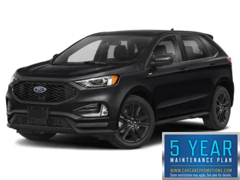 Black 2023 Ford Edge for sale in Hobart, IN