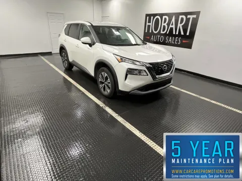 White 2023 Nissan Rogue SV for sale in Hobart, IN