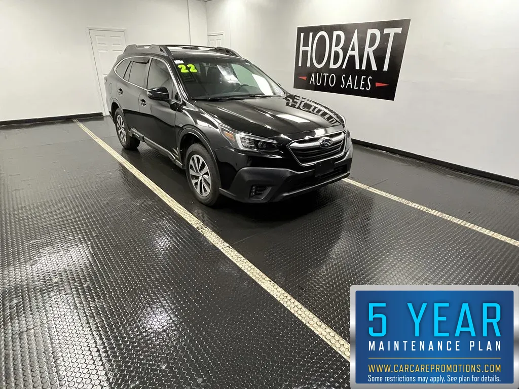 Black 2022 Subaru Outback Premium for sale in Hobart, IN