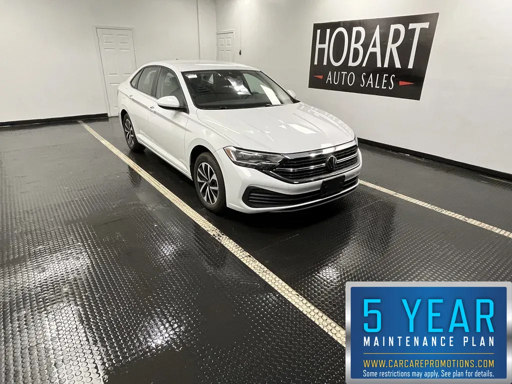 White 2024 Volkswagen Jetta S for sale in Hobart, IN