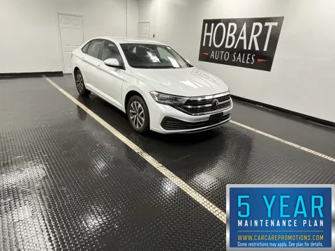 White 2024 Volkswagen Jetta S for sale in Hobart, IN