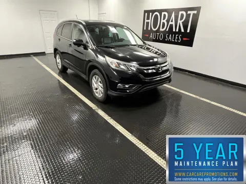 Black 2016 Honda CR-V EX-L for sale in Hobart, IN