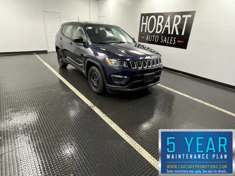 Blue 2018 Jeep Compass Sport for sale in Hobart, IN