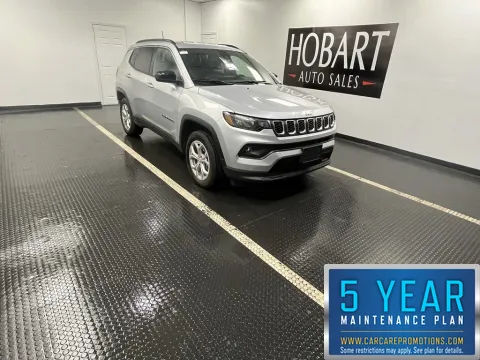 Silver 2024 Jeep Compass Latitude for sale in Hobart, IN